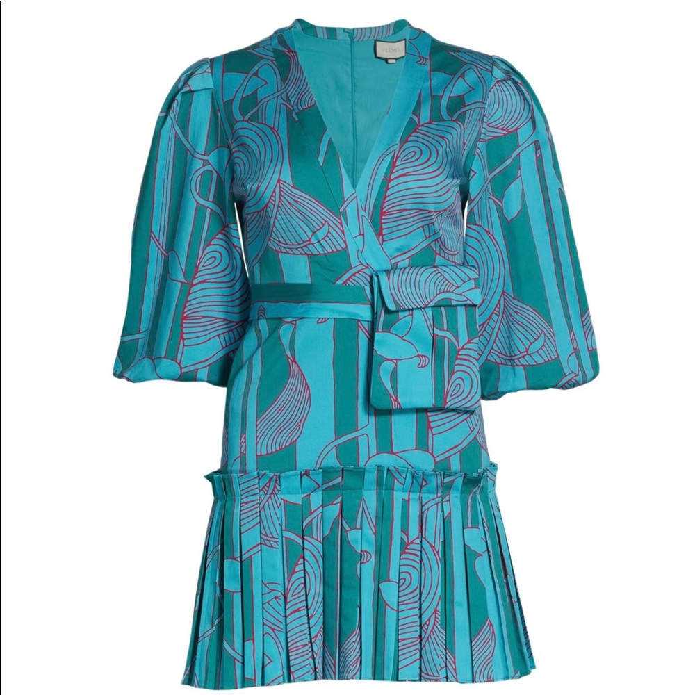 Alexis Sakura Printed Dress - Eucalyptus